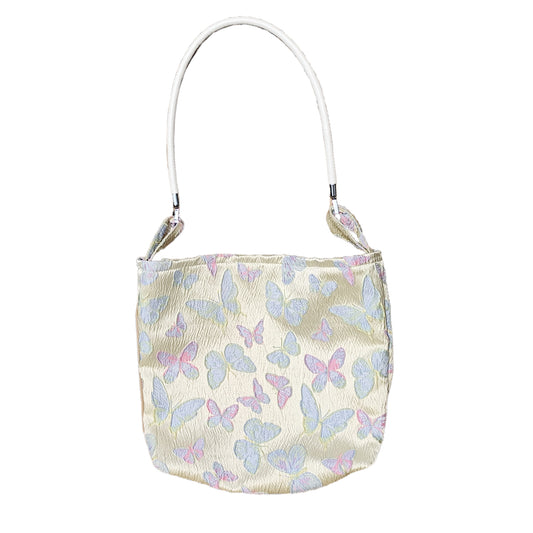 White Butterfly Handmade Bag